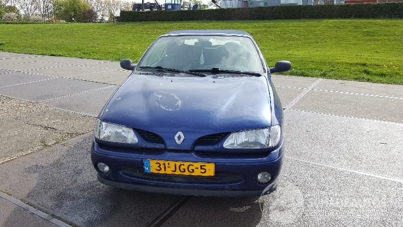 Renault Mégane Megane (EA) Cabrio 1.6i (K7M-702) [66kW]  (10-1996/03-1999)