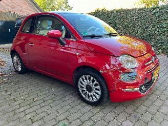 Vaurioauto  passenger cars Fiat 500 1.2 Lounge 2016/4