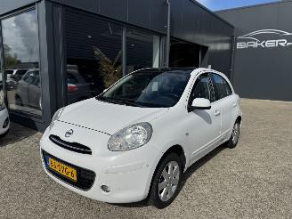 damaged passenger cars Nissan Micra 1.2 Tekna 2011/12