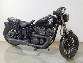 dommages motocyclettes  Yamaha XV 950  2015/5