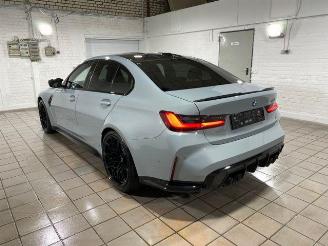 krockskadad bil auto BMW M3 Competition CARBONDACH/HUD/KAM/H&K/NAVI 2025/7