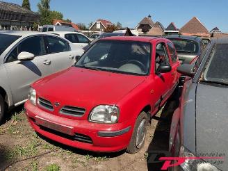 Uttjänta bilar auto Nissan Micra Micra (K11), Hatchback, 1992 / 2003 1.0 L,LX 16V 1998/7