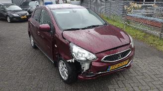 damaged passenger cars Mitsubishi Space-star !.0 Automaat Cleartech Intense Mooie luxe auto !! 2018/1