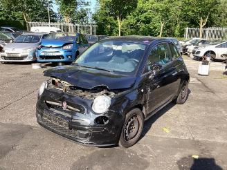 Coche siniestrado Fiat 500 500 (312), Hatchback, 2007 0.9 TwinAir 60 2014/6