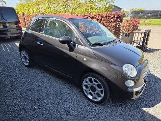 Vaurioauto  passenger cars Fiat 500C  2013/4