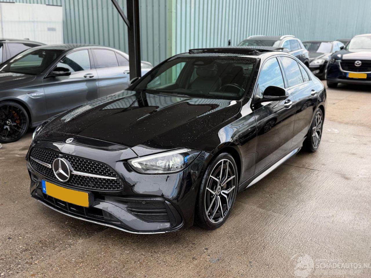 Mercedes C-klasse 300d AMG LINE PANO 360camera FULL