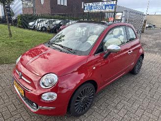 skadebil auto Fiat 500C 0.9 CABRIO TURBO LOUNGE LICHTE SCHADE! BOUWJAAR 2016  5900 EURO 2016/3