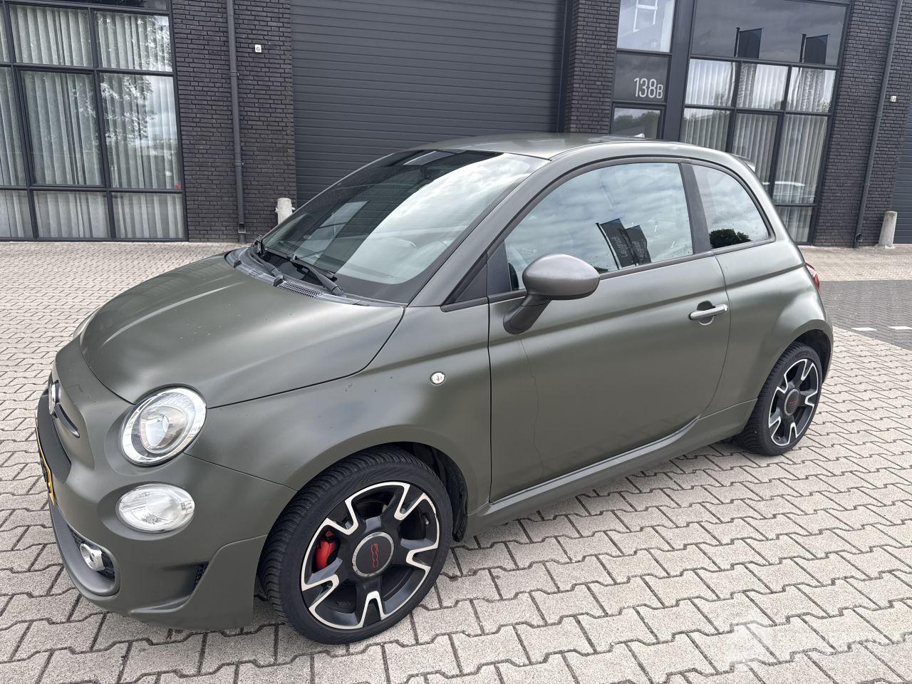 Fiat 500 0.9 TURBO SPORT BLIKVANGER! LICHTE SCHADE 2017