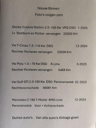 Auto incidentate Skoda Octavia 2.0 - 195 Kw DSG VRS Kombi 2025/1
