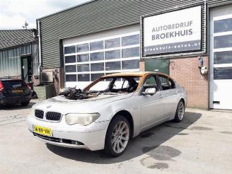 Salvage car BMW 7-serie 7 serie (E65/E66/E67), Sedan, 2001 / 2009 745i,Li 4.4 V8 32V 2002/1