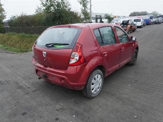 Vrakbiler auto Dacia Sandero 1.2 16v 2012/1
