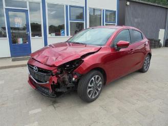 Vrakbiler auto Mazda 2 2 (DJ/DL), Hatchback, 2014 1.5 SkyActiv-G 90 2019/10