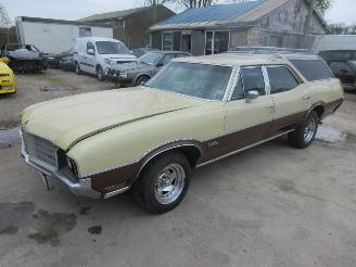 Coche accidentado Oldsmobile Cutlass Vista Cruiser - Wagon V8 - Two Tone 1972/1
