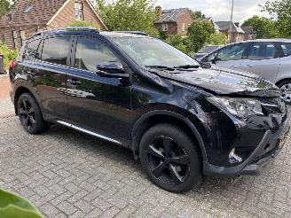 krockskadad bil auto Toyota Rav-4 2.2D Style 4WD Vaste Prijs 2014/4