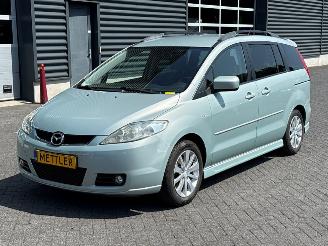 damaged passenger cars Mazda 5 7 PERSOONS 1.8i 16V MPV  Benzine 1.798cc 85kW (116pk) FWD 2005/5