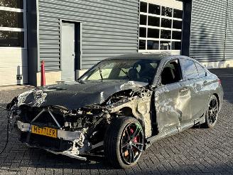 skadebil auto BMW 3-serie M340i xDrive 3.0 Turbo 24V Mild Hybrid Sedan 4Dr Elektrisch Benzine 2.998cc 275kW (374pk) 4x4 2021/9