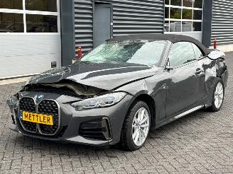 Voiture accidenté BMW 4-serie M440i xDrive 48V 3.0 Turbo 24V Cabrio  Elektrisch Benzine 2.998cc 275kW (374pk) 4x4 2023/4