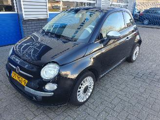 damaged passenger cars Fiat 500 0.9 TwinAir turbo Lounge 2011/11