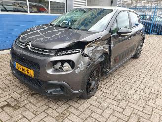 Voiture accidenté Citroën C3 1.2 PureTech S&S Feel Automaat 2018/10