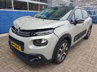 Damaged car Citroën C3 1.2 PureTech Shine 2018/1