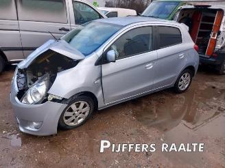 Uttjänta bilar auto Mitsubishi Space-star Space Star (A0), Hatchback, 2012 1.0 12V 2015/6