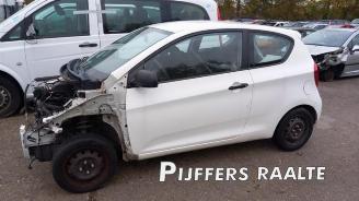 Vrakbiler auto Kia Picanto Picanto (TA), Hatchback, 2011 / 2017 1.0 12V 2012/10