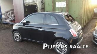 Vrakbiler auto Fiat 500 500 (312), Hatchback, 2007 0.9 TwinAir 85 2011/9