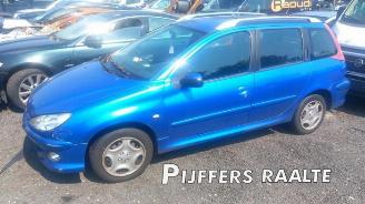 rozbiórka samochody osobowe Peugeot 206 206 SW (2E/K), Combi, 2002 / 2007 1.6 16V 2006/1