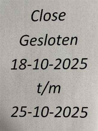 Bentley Azure CLOSE 18-10-2025 - 25-10-2025 GESLOTEN 2025/10