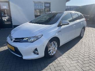 krockskadad bil auto Toyota Auris Touring Sports 1.8 Hybrid Lease+ N.A.P PRACHTIG!! 2014/1