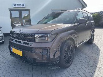 Coche accidentado Hyundai Santa Fe 1.6 T-GDI PHEV Black Line 4WD 7p N.A.P NL AUTO 2025/2
