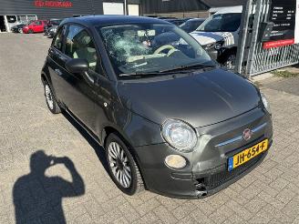 Damaged car Fiat 500 1.2 Lounge Pano airco 2013/11