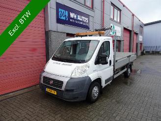 skadebil bedrijf Fiat Ducato 33 2.2 MultiJet MLH1 openlaadbak met hiab laadkraan 2010/7