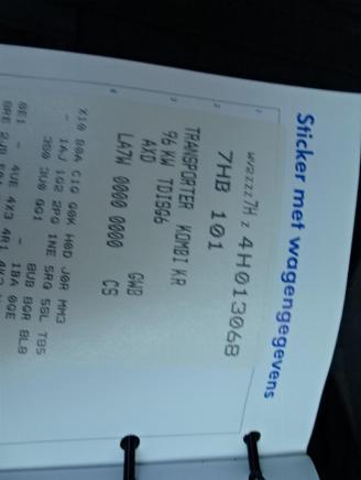 Volkswagen Transporter 2.5 TDI 300 Budgetline DC LET O P MOTOR LOOPT NIET 100% picture 16