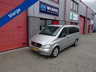 krockskadad bil bedrijf Mercedes Vito 120 CDI 320 Lang DC luxe let op tik in motor !!!!!!!! 2008/3