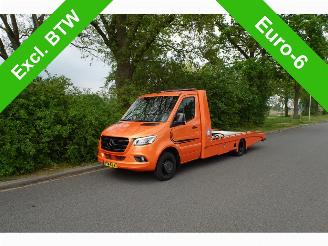 bruktbiler bedrijf Mercedes Sprinter 319 1.9 CDI crazy color edition autotransporter tijhof opbouw uniek !!! orgineel nl !!! 2023/3