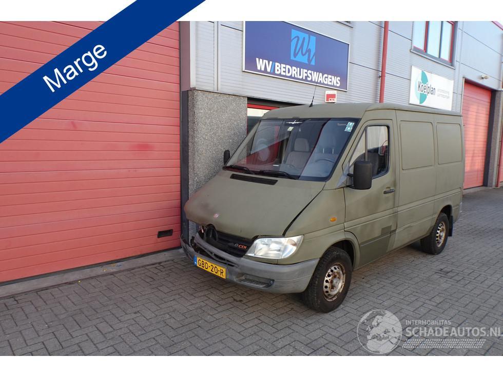 Mercedes SPRINTER 208 CDI sprinter met camper kenteken marge