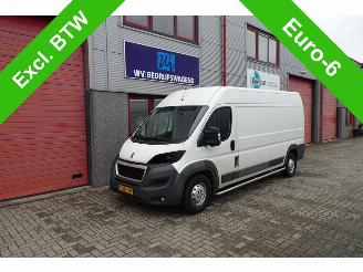skadebil bedrijf Peugeot Boxer 435 2.0 BlueHDI L3H3 Pro DIEFSTAL SCHADE 2017/2
