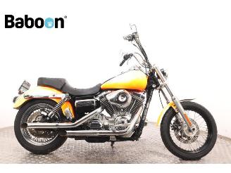 krockskadad bil motor Harley-Davidson Sportster XL 883 FXDC Dyna Super Glide Custom 2008/1