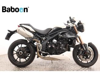 krockskadad bil motor Triumph Speed Triple 1050 ABS 2011/3