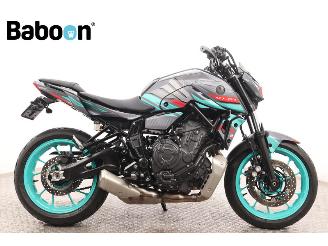 krockskadad bil motor Yamaha MT-07 ABS 2022/9