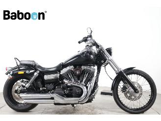 skadebil motor Harley-Davidson  FXWDG Dyna Wide Glide 2015/6