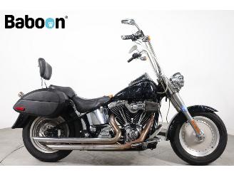 krockskadad bil motor Harley-Davidson  FLSTFI Fat Boy 2003/1
