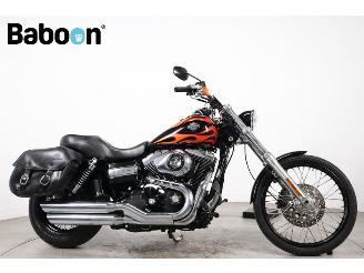 krockskadad bil motor Harley-Davidson  FXDWG Dyna Wide Glide 2010/4