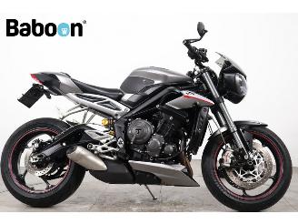 dommages motocyclettes  Triumph Street Triple RS ABS 2017/7