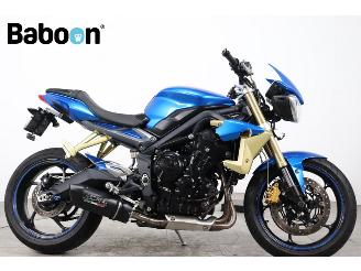 krockskadad bil motor Triumph Street Triple 675 2013/6