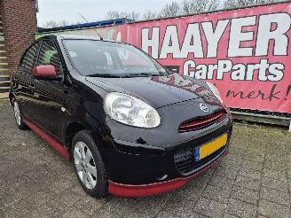 krockskadad bil auto Nissan Micra 1.2 visia pack 2012/6