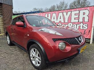 Vaurioauto  passenger cars Nissan Juke 1.6 acenta 2010/10
