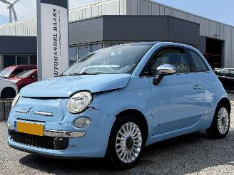 damaged passenger cars Fiat 500 0.9 TwinAir Lounge 2011/7
