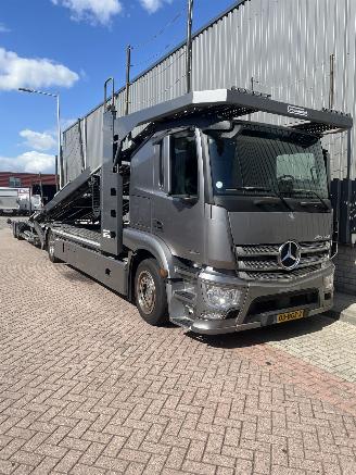 dommages camions /poids lourds Mercedes Actros 1940 Autotransporter 8 lader 2016/3